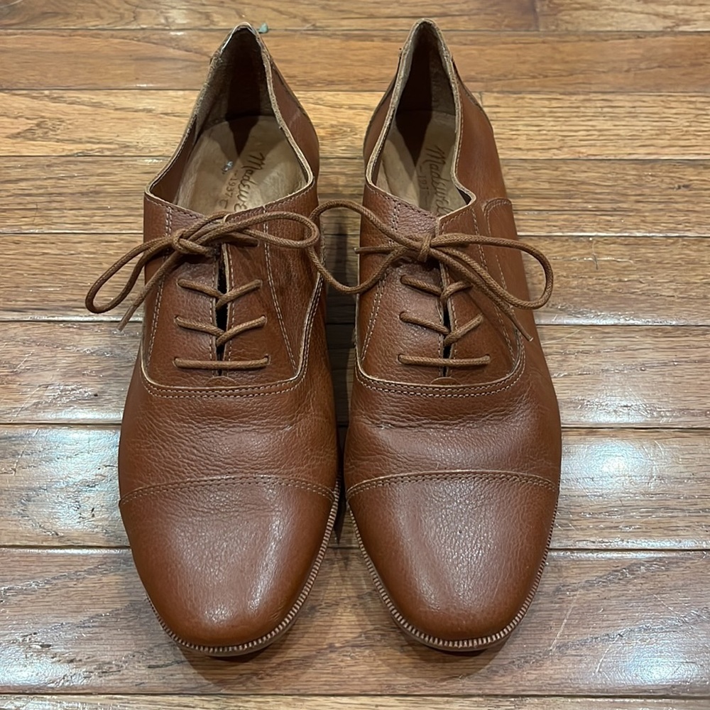 Madewell leather booties, size 10